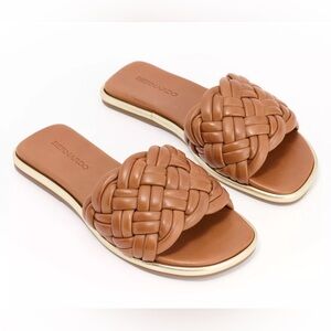 New Bernardo Troy Slide Sandal - Luggage